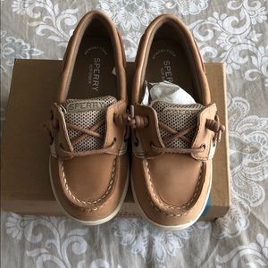 Sperry sp-shoreside jr linen color